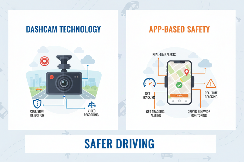 Hardware Dashcams vs App-Based Safety: Which Fits Your Fleet?